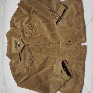 Corduroy jacket, 3x, camel in color